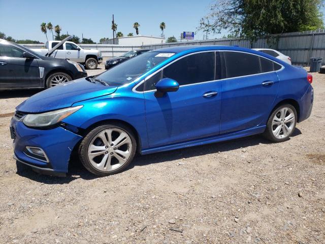 1G1BG5SM0G7301086 - 2016 CHEVROLET CRUZE PREMIER BLUE photo 1