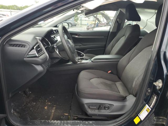 4T1C11AK8LU861502 - 2020 TOYOTA CAMRY LE BLUE photo 7