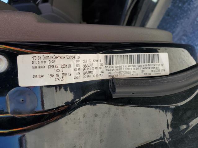 1J8HH48P37C635896 - 2007 JEEP COMMANDER 黑色 照片 13