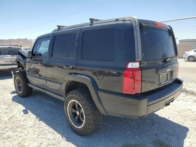 1J8HH48P37C635896 - 2007 JEEP COMMANDER BLACK photo 2