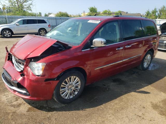 2C4RC1JG8FR739129 - 2015 CHRYSLER TOWN & COU LIMITED MAROON photo 1