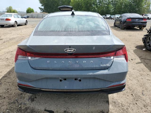 KMHLN4AJ6PU046461 - 2023 HYUNDAI ELANTRA LIMITED GRAY photo 6