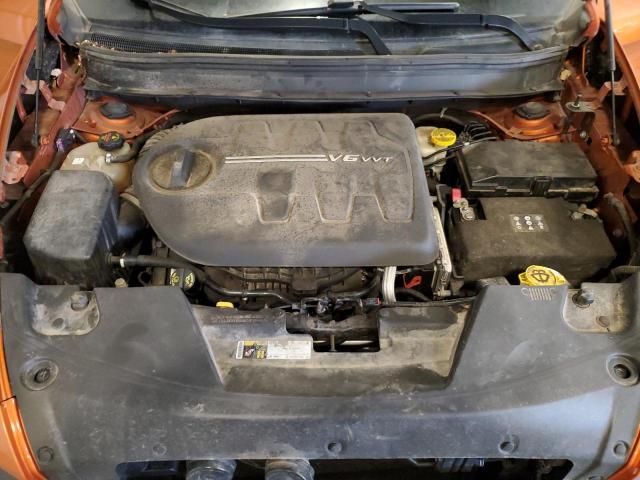 1C4PJMBSXFW522934 - 2015 JEEP CHEROKEE TRAILHAWK ORANGE photo 12