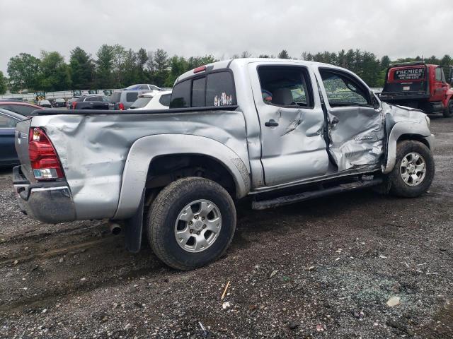 3TMJU62N88M057236 - 2008 TOYOTA TACOMA DOUBLE CAB PRERUNNER SILVER photo 3