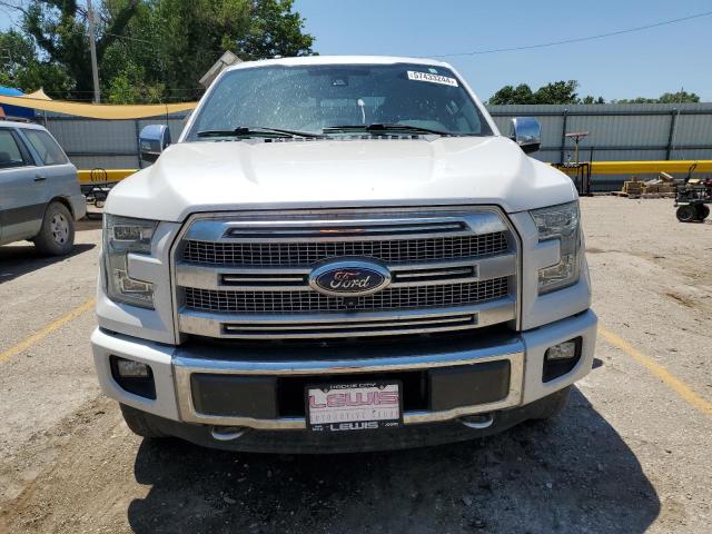 1FTEW1EG6GFB01616 - 2016 FORD F150 SUPERCREW WHITE photo 5