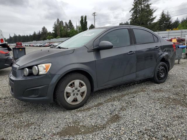 1G1JA5SHXG4105593 - 2016 CHEVROLET SONIC LS GRAY photo 1