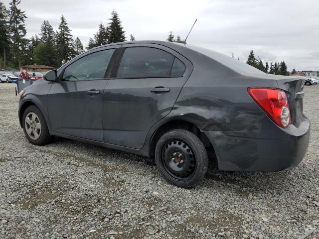 1G1JA5SHXG4105593 - 2016 CHEVROLET SONIC LS GRAY photo 2
