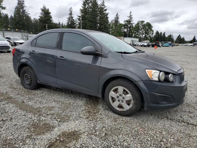 1G1JA5SHXG4105593 - 2016 CHEVROLET SONIC LS GRAY photo 4