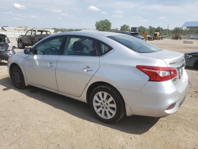 3N1AB7AP0GY325138 - 2016 NISSAN SENTRA S SILVER photo 2