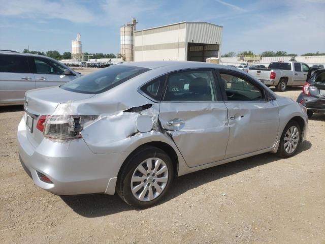 3N1AB7AP0GY325138 - 2016 NISSAN SENTRA S SILVER photo 3