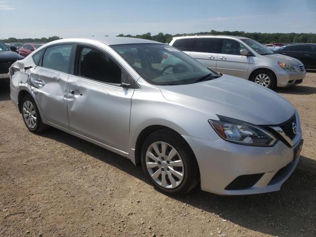 3N1AB7AP0GY325138 - 2016 NISSAN SENTRA S SILVER photo 4