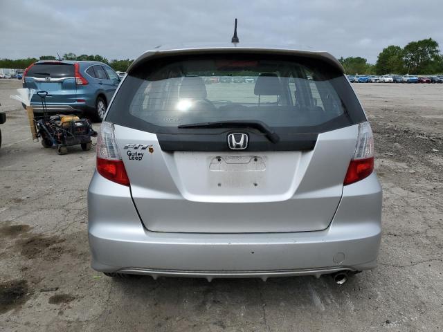 JHMGE8H56BC027511 - 2011 HONDA FIT SPORT SILVER photo 6