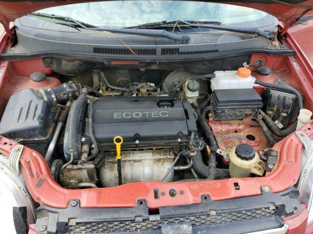 KL1TD56E29B368044 - 2009 CHEVROLET AVEO LS 红色 照片 11