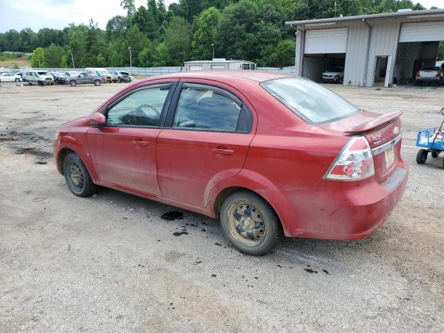 KL1TD56E29B368044 - 2009 CHEVROLET AVEO LS 红色 照片 2