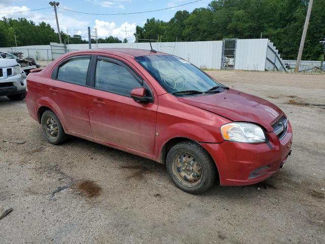 KL1TD56E29B368044 - 2009 CHEVROLET AVEO LS 红色 照片 4