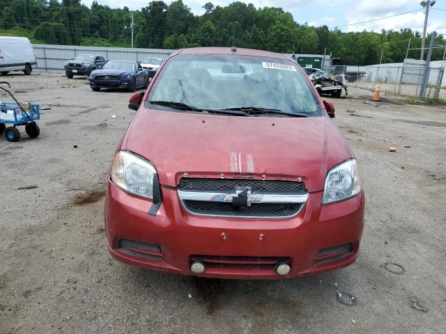KL1TD56E29B368044 - 2009 CHEVROLET AVEO LS 红色 照片 5