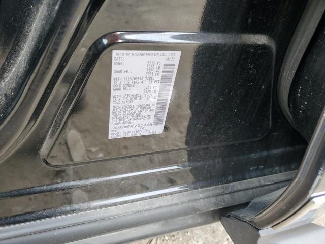 5N1AR2MM7FC701446 - 2015 NISSAN PATHFINDER S BLACK photo 13