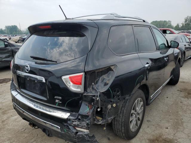 5N1AR2MM7FC701446 - 2015 NISSAN PATHFINDER S BLACK photo 3
