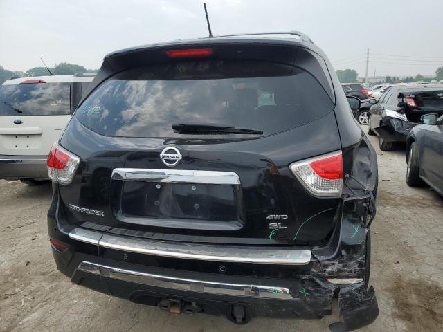 5N1AR2MM7FC701446 - 2015 NISSAN PATHFINDER S BLACK photo 6