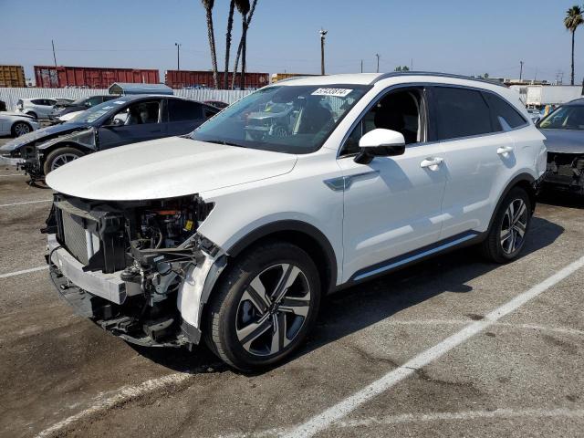 KNDRHDLG9P5189597 - 2023 KIA SORENTO EX WHITE photo 1