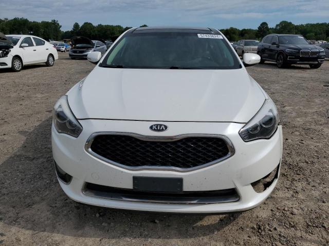 KNALN4D78E5135277 - 2014 KIA CADENZA PREMIUM WHITE photo 5