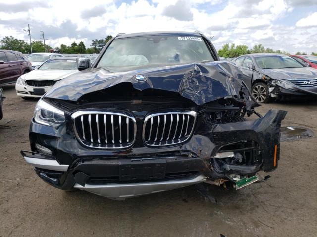 5UXTR9C5XKLR05182 - 2019 BMW X3 XDRIVE30I BLACK photo 5