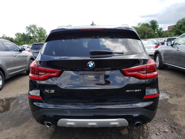 5UXTR9C5XKLR05182 - 2019 BMW X3 XDRIVE30I BLACK photo 6