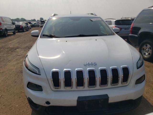 1C4PJLCB0EW249378 - 2014 JEEP CHEROKEE LATITUDE WHITE photo 5