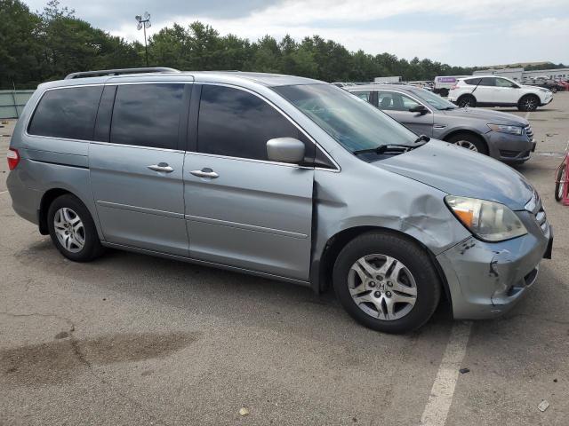 5FNRL387X6B114695 - 2006 HONDA ODYSSEY EXL BLUE photo 4