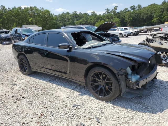 2C3CDXBG8EH360368 - 2014 DODGE CHARGER SE BLACK photo 4