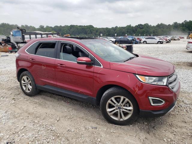 2FMPK3J87JBC39152 - 2018 FORD EDGE SEL BURGUNDY photo 4