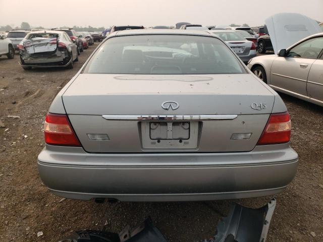 JNKBY31A51M100775 - 2001 INFINITI Q45 BASE SILVER photo 6