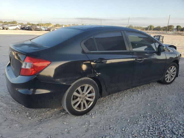 2HGFB2F96CH542209 - 2012 HONDA CIVIC EXL BLACK photo 3