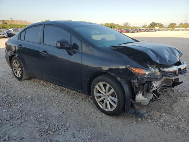2HGFB2F96CH542209 - 2012 HONDA CIVIC EXL BLACK photo 4