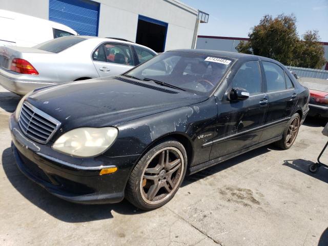 WDBNG76J14A386016 - 2004 MERCEDES-BENZ S 600 BLACK photo 1