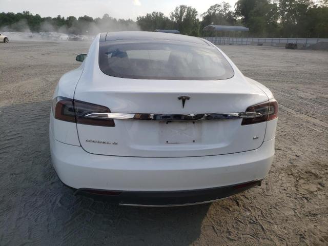 5YJSA1H18EFP33284 - 2014 TESLA MODEL S WHITE photo 6