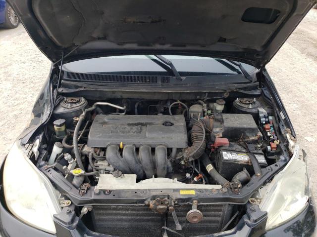 2T1KR32E63C066457 - 2003 TOYOTA COROLLA MA XR BLACK photo 11