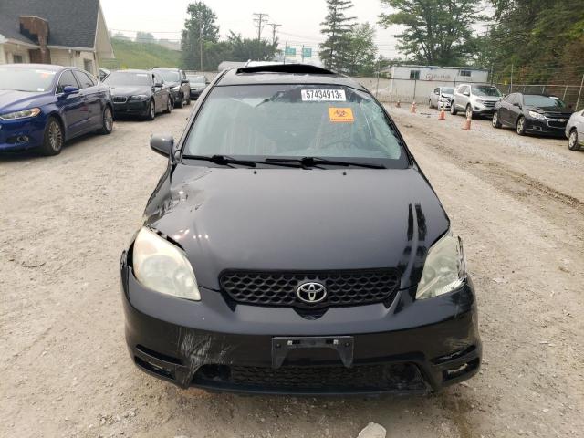 2T1KR32E63C066457 - 2003 TOYOTA COROLLA MA XR BLACK photo 5