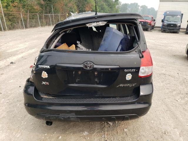 2T1KR32E63C066457 - 2003 TOYOTA COROLLA MA XR BLACK photo 6