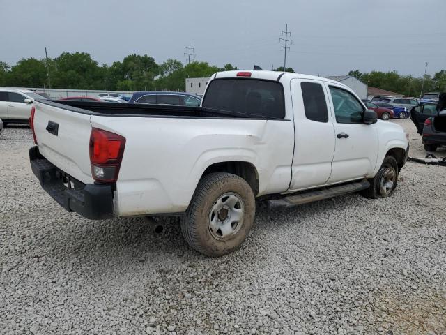 5TFRX5GN7KX159707 - 2019 TOYOTA TACOMA ACCESS CAB WHITE photo 3
