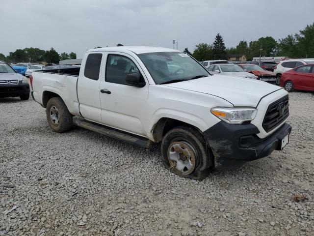 5TFRX5GN7KX159707 - 2019 TOYOTA TACOMA ACCESS CAB WHITE photo 4