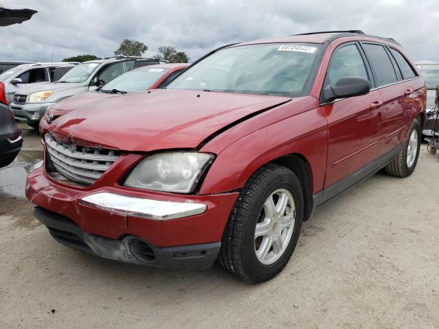 2C4GM68435R548469 - 2005 CHRYSLER PACIFICA TOURING BURGUNDY photo 2