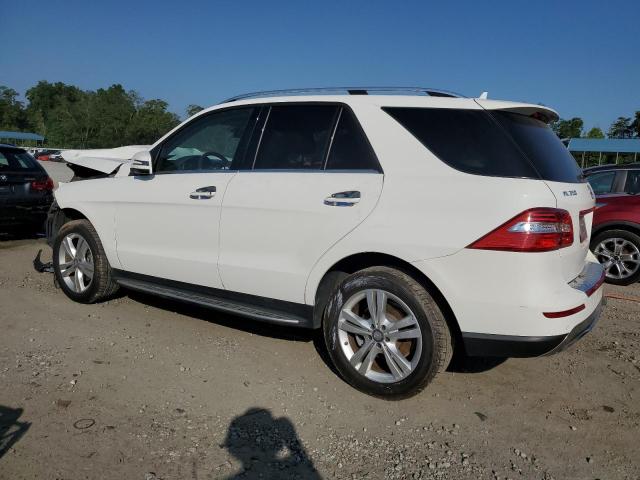 4JGDA5HB2EA362149 - 2014 MERCEDES-BENZ ML 350 4MATIC WHITE photo 2