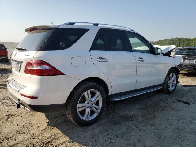 4JGDA5HB2EA362149 - 2014 MERCEDES-BENZ ML 350 4MATIC WHITE photo 3