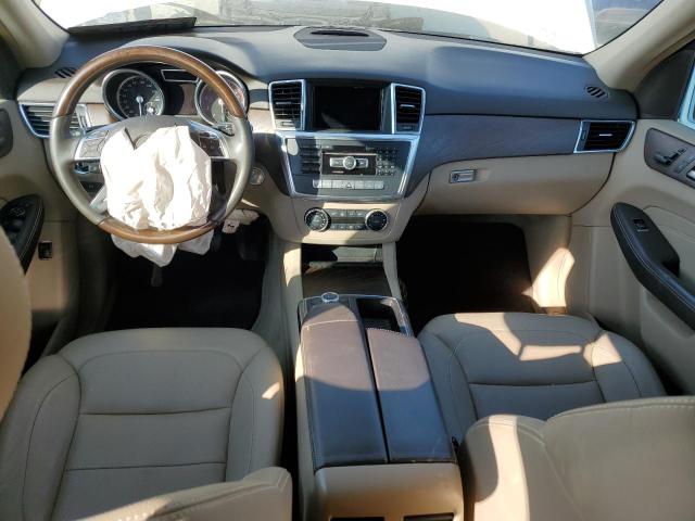 4JGDA5HB2EA362149 - 2014 MERCEDES-BENZ ML 350 4MATIC WHITE photo 8