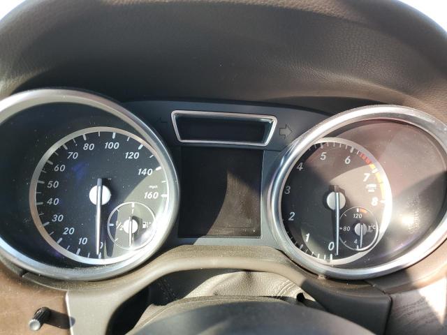 4JGDA5HB2EA362149 - 2014 MERCEDES-BENZ ML 350 4MATIC WHITE photo 9