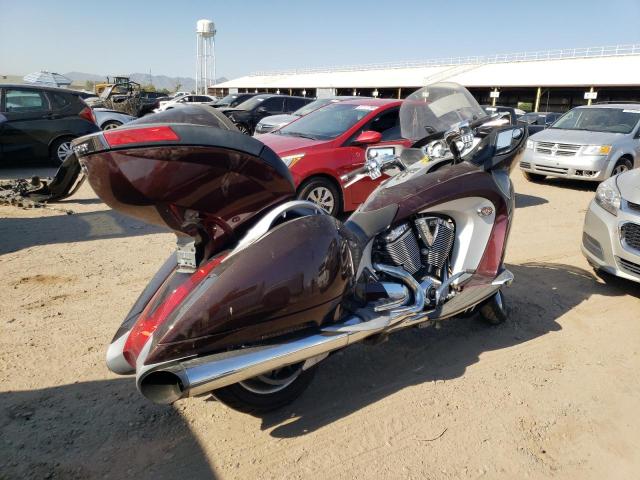 5VPSD36D493005210 - 2009 VICTORY MOTORCYCLES VISION TOURING BURGUNDY photo 4