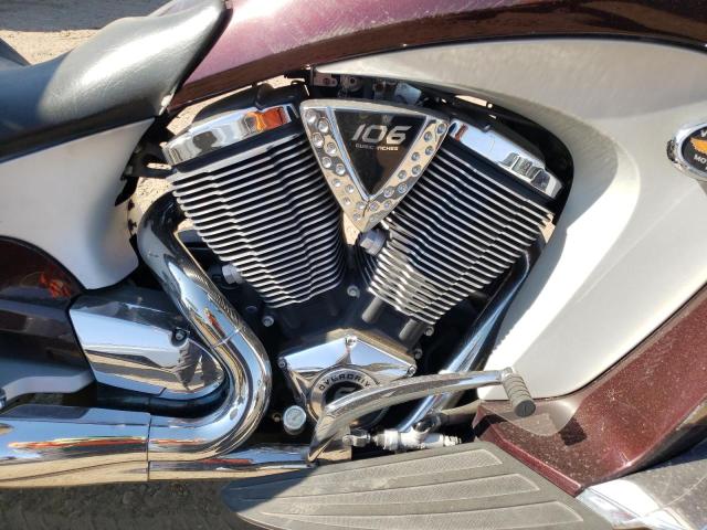 5VPSD36D493005210 - 2009 VICTORY MOTORCYCLES VISION TOURING BURGUNDY photo 7