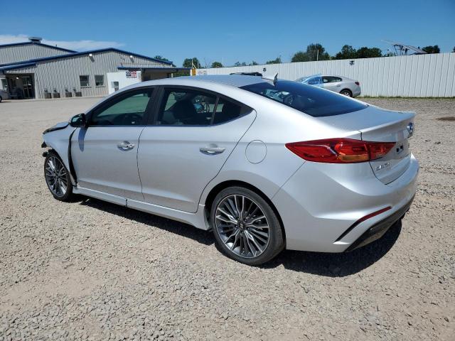 KMHD04LBXJU450203 - 2018 HYUNDAI ELANTRA SPORT SILVER photo 2