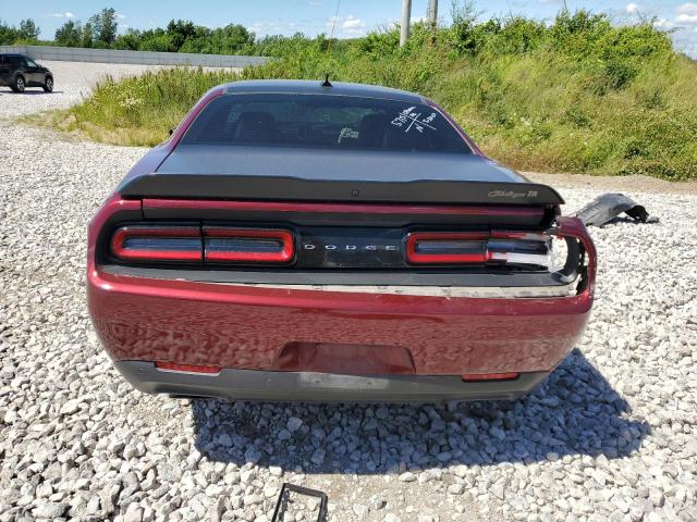 2C3CDZFJ9MH635715 - 2021 DODGE CHALLENGER R/T SCAT PACK BURGUNDY photo 6